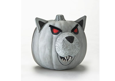 Werewolf Pumpkin with FolkArt Acrylics