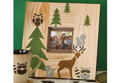 Woodland Forest Photo Frame by Handmade Charlotte™