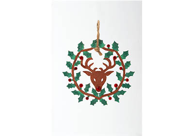 Woodsy Deer Ornament