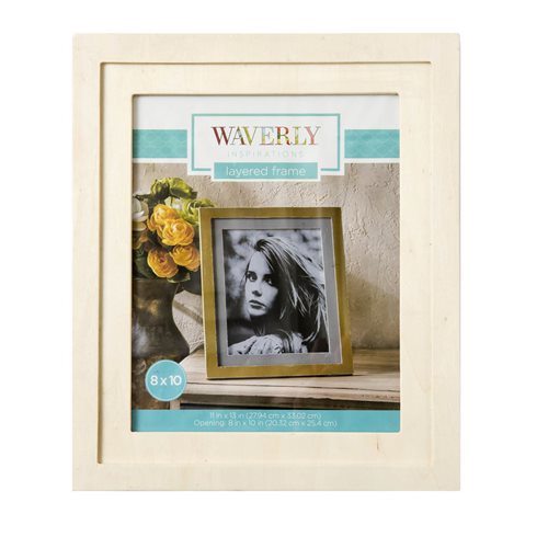 Waverly ® Inspirations Surfaces - Layered Frame for 8" x 10" - 60830E